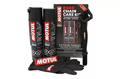 109767 Motorcycle Chain Clean Lube Kit C1 C2 Complete MC Care System Road Street • $53.20