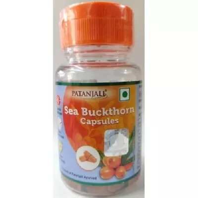 2 X Patanjali Baba Ramdev SEA BUCKTHORN CAPSULE 40 GM • $17