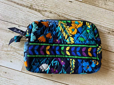 New Vera Bradley Small Cosmetic Bag In Midnight Blues • $45