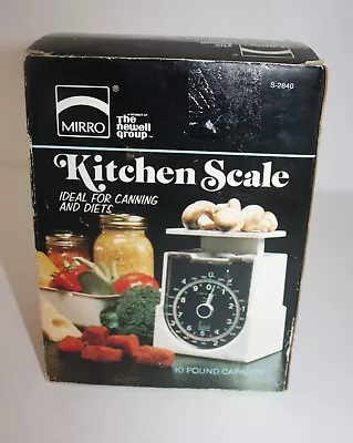 Vintage Mirro Kitchen Scale 10 LB Capacity The Newell Group • $9.95