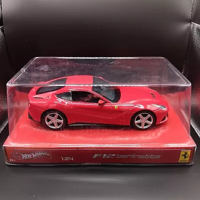 Hot Wheels Ferrari F12 Berlinetta.— Red 1:24 VHTF  • $60