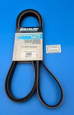 NEW OEM Mercury-Mercruiser 57-807755Q04 Serpentine Belt M211 • $78