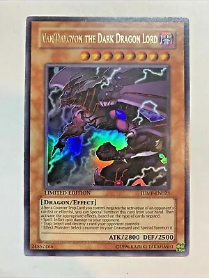 Yu-Gi-Oh! Van'Dalgyon The Dark Dragon Lord JUMP-EN023 NM Limited Ed Ultra Rare • $15