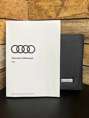 $27.05 • Buy Audi A6 Owners Pack / Handbook / Manual + Wallet 2018-2022 (2018)!