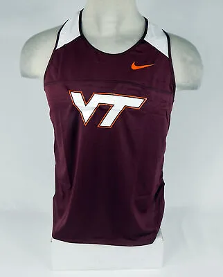 2009 Virginia Tech Hokies Game Issued Maroon Jersey Cross Country Track XL 032 • $79.99