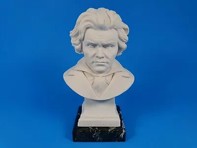 Beethoven Mozart Bach - Composer Bust/Sculpture From Italy Set Of 3 • $89.99