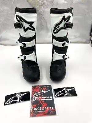 Alpinestars - 2013018-12-5 - Tech 3 Motocross Boot - Black/White Size 5 • $166.25