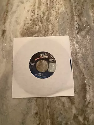 Michael Jackson - Thriller/Can't Get Outta The Rain 45 RPM 7  Record Used • $20