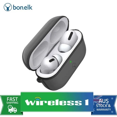 $15 • Buy [Damaged Packaging] Bonelk AirPods Pro Edge Anti-Shock Dual Injected Case Black