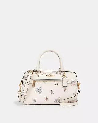 Coach Rowan Satchel With Dandelion Floral Print With Tags SOLD OUT! • $249.99