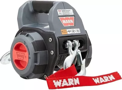 WARN 101575 Handheld Portable Drill Winch With 40 Foot Synthetic Rope: 750 Lb • $238