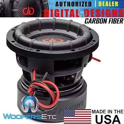 Dd Audio 1506-d4 6.5  Sub Woofer 2400w Dual 4-ohm Car Subwoofer Bass Speaker New • $399