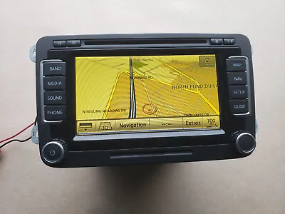2009 - 2011 Volkswagen RNS510 Touchscreen Navigation Receiver Radio # 3C0035684B • $232.99