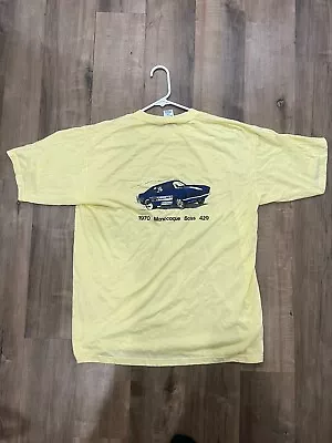 Vintage Mickey Thompson 1970 Monocoque Boss 429 T-Shirt Size Men’s X-Large USA • $199.99