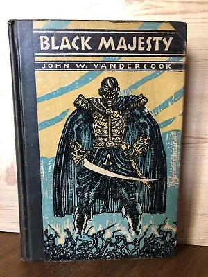 Black Majesty By John W. Vandercook 1928 1st Edition Literary Guild Of America • $14.99