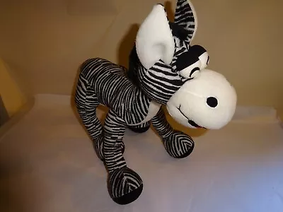 Brand New (with Tags) Bendy Zebra - Soft Toy - Cuddly - Cute - Africa - Horse • £9.99