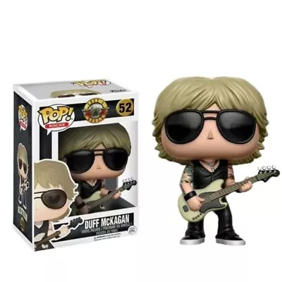 Funko Pop Heavy Metal Duff Mckagan Music Vinyl Figure Limited Edition Toy New • £13.49