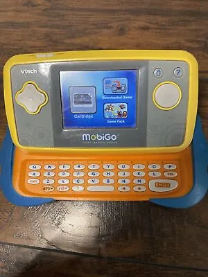 Vtech Mobigo Touch Learning System - Blue/Yellow - Used • $16.99