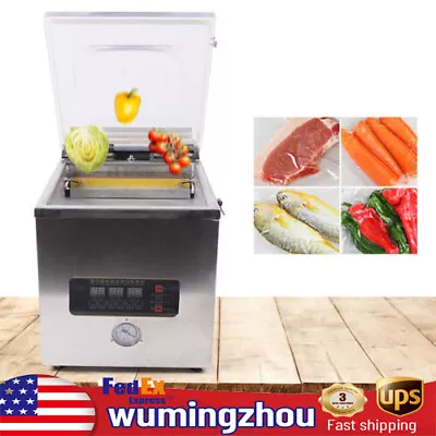 360W Commercial Food Meat Chamber Vacuum Sealer Table-top Vacuum Packing Machine • $296
