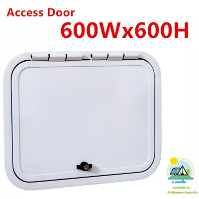 Caravan Access Door Campervan Storage Hatch 500x600 Trailer Camper Teardrop RV • $370