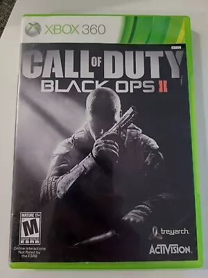 Call Of Duty Black Ops II 2 Xbox 360 - AUTHENTIC REPLACEMENT CASE  • $5.85