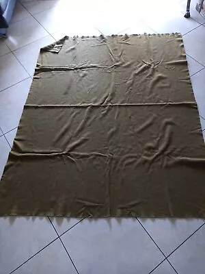  WW2 Wool Blanket US Army  Military Vintage WWII Green 60*72 Chatham  • $50