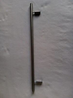 Modern 344mm Long Metal Door Handle Kitchen Cupboard Bedroom Wardrobe T-Bar Pull • £3.15