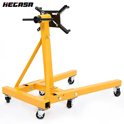 2000lb Steel Adjustable Engine Stand Folding Motor Hoist Dolly Mover Auto Repair • $146.50