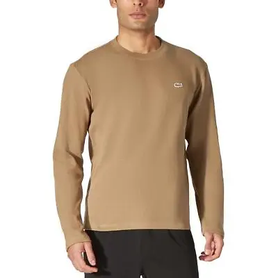 Lacoste Mens Cotton Thermal Tee Sleep Shirt Loungewear BHFO 9384 • $14.99