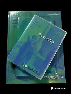 Math-U-See: Stewardship Instruction Manual  Biblical Foundation And DVD Set • $40