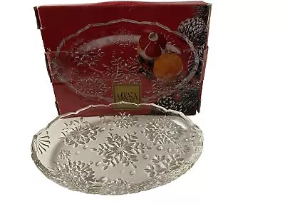 Mikasa Holiday/Winter Snowflake Candy Serving Dish With Original Box Germany • $12.99