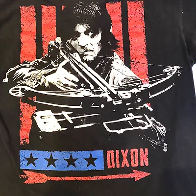 Walking Dead Graphic Daryl Dixon Large Black With Graphics • $10