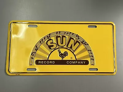 Sun Record Company  License Plate Elvis Memphis Tennessee • $25