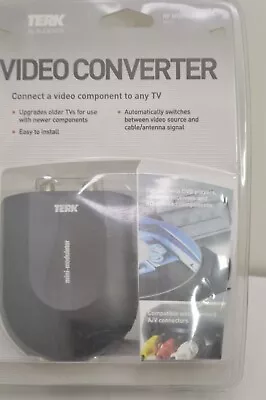 Terk Mini RF Modulator Compact By Audiovox Video Converter • $14