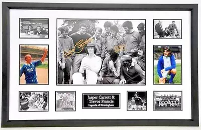 £195 • Buy Jasper Carrott Trevor Francis Legends Of Birmingham Signed Frame Birmingham City