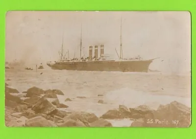 £25.95 • Buy Shipwreck Aground Cornwall Lizard Peninsula The SS Paris 21 May 1899 Manacle 394