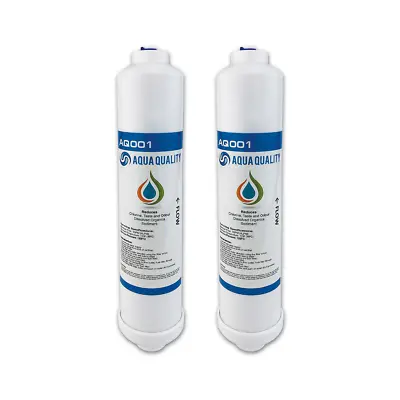 Inline Fridge Water Filters Pushfit Compatible With Samsung Daewoo LG T33 Etc • £9.95