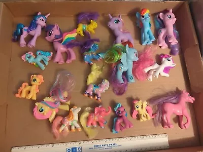 HASBRO Bradley  My Little Pony MLP Mini Figures Ponies Retro Cartoon Lot • $13.50