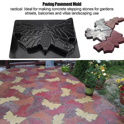 Paving Pavement Concrete Mould Stepping Stone Mold Garden Lawn Path Paver Walk • $26.70