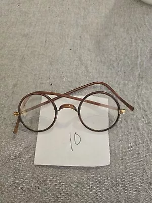 VTG Brown Wire Eye Glasses • $6
