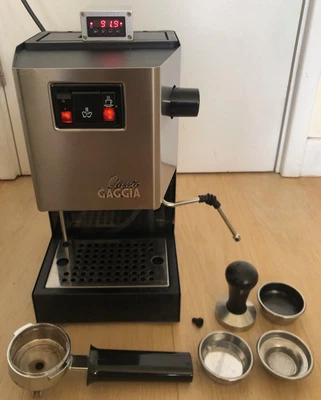 £330 • Buy Gaggia Classic 2012 Modded With PID, Rancilio Steam Wand, 9 Bar