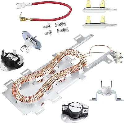 8544771 3392519 279973 Dryer Heating Element Thermal Fuse Kit For Maytag Kenmore • $27.36