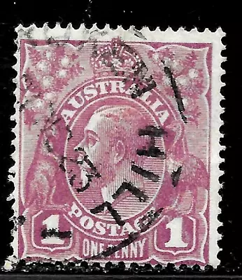 Hick Girl-old Used  Australia Sc#22    King George V    Wmk. 9     X5322 • $1