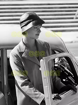 Photo - Nadja Tiller Candid Portrait Vienna Film Festival 1958 • $6.16