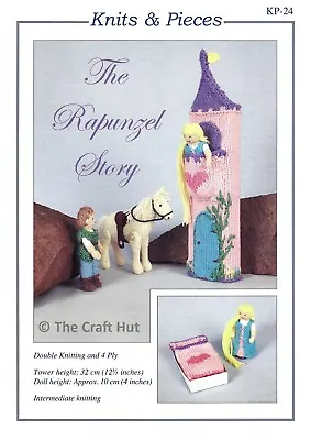 Hand Knitting PATTERN ONLY Knits & Pieces The Rapunzel Fairy Story KP-24 New • £4.79