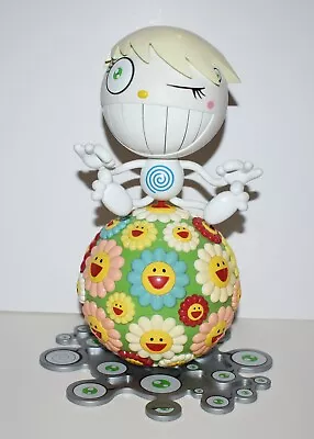 Listed Japanese Artist Takashi Murakami Original Sculpture  Mister Wink  • $2800