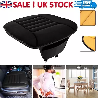 Memory Foam Front Car Seat Cushion Mat Pad Chair Protector Breathable Cover UK • £11.89