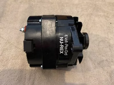 Nu-Rex GM Type One Connection 6 Volt Positive Ground Alternator • $175