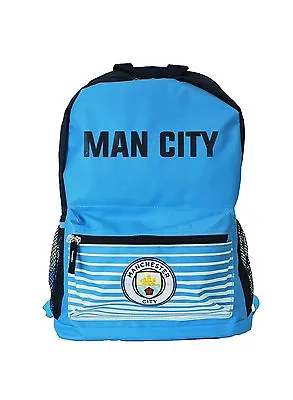 Manchester City FC  Backpack School Mochila Bookbag Cinch Bag Official  • $14.99