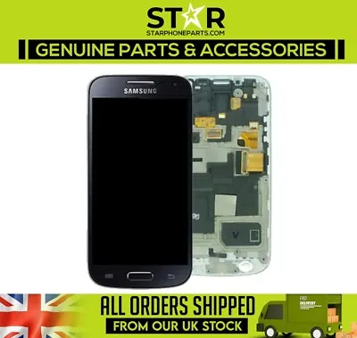 Original Samsung Galaxy S4 Mini Plus - I9195i LCD Screen Black Mist GH97-16992A • £15